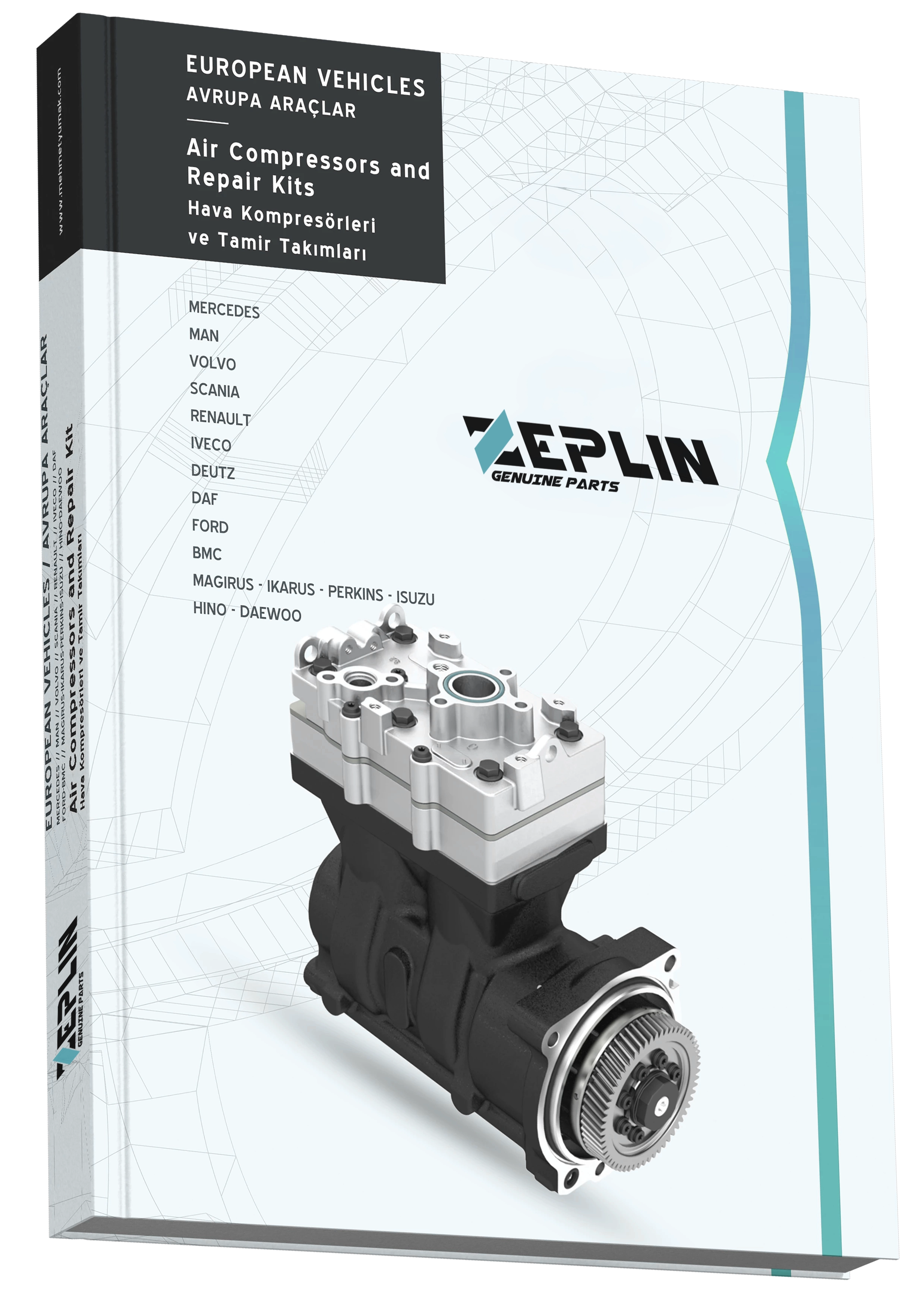 ZEPLIN® Avrupa Araçlar Kompresör Kataloğu